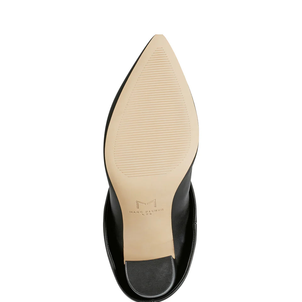 MARC FISHER Leina Block Heel Pointy Toe Dress Boot- SIZE: 7.5 (NEW NEVER WORN)