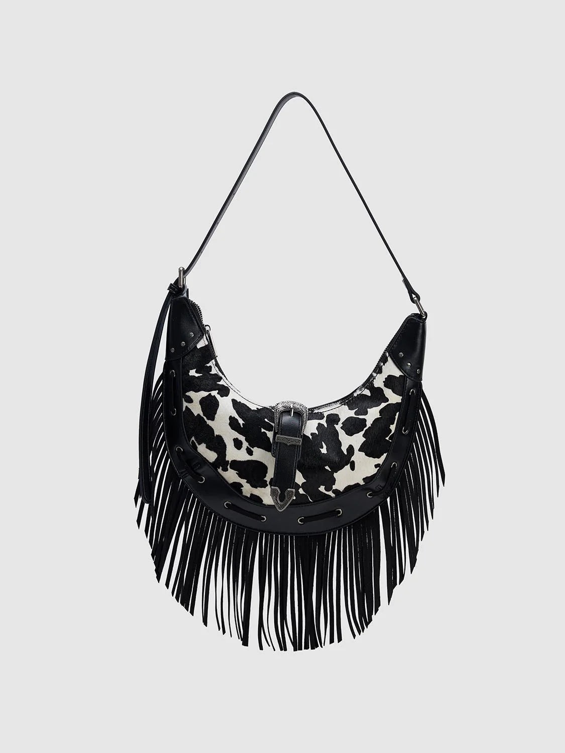 URBAN REVIVO Tassel Hobo Shoulder Bag (LIKE NEW)
