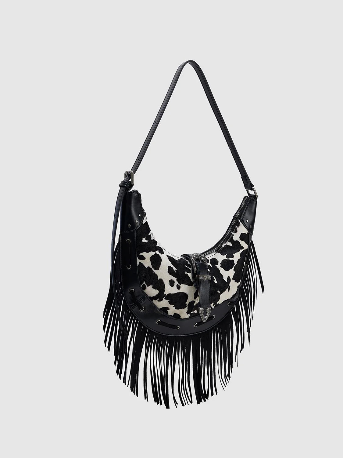 URBAN REVIVO Tassel Hobo Shoulder Bag (LIKE NEW)
