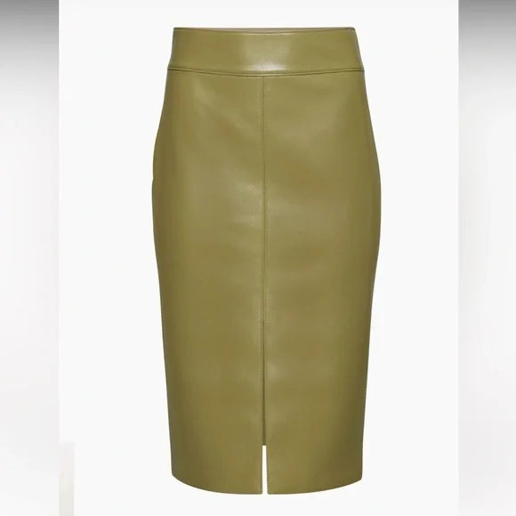 ARITZIA Babaton Fen Green Skirt- SIZE: 0