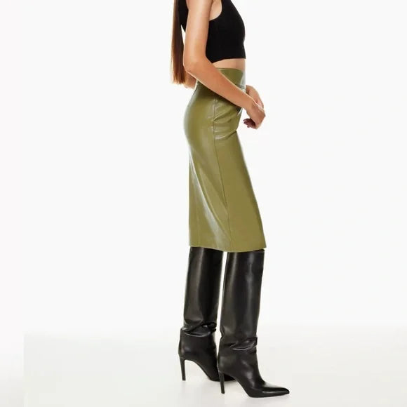 ARITZIA Babaton Fen Green Skirt- SIZE: 0