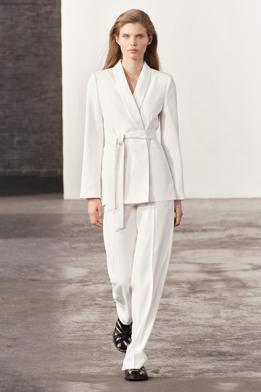 ZARA BELTED TUXEDO JACKET ZW COLLECTION- SIZE: XS