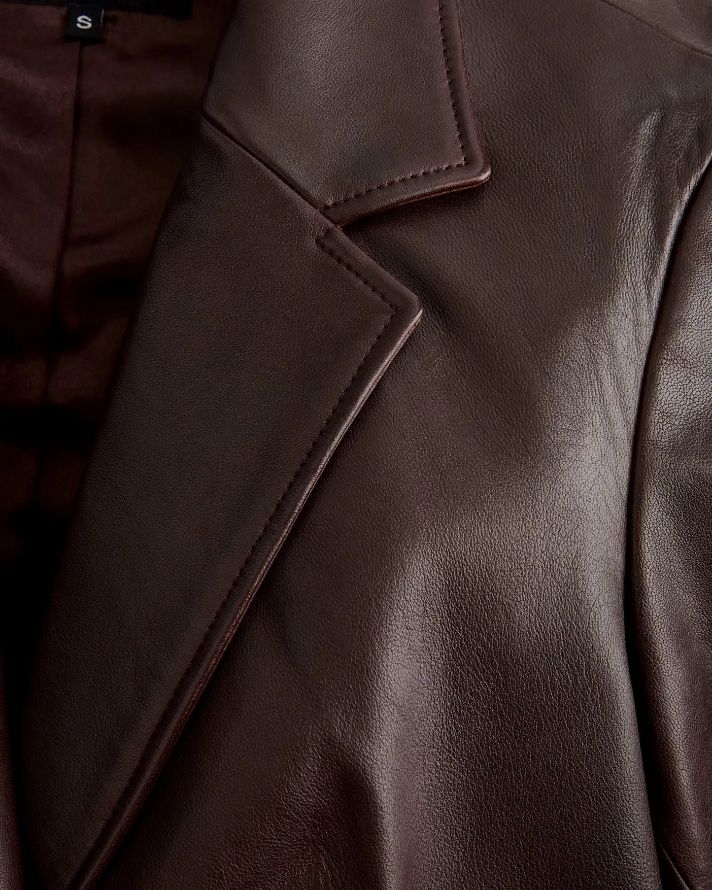 QUINCE 100% Leather Blazer- SIZE: XS (NEW WITH TAGS)