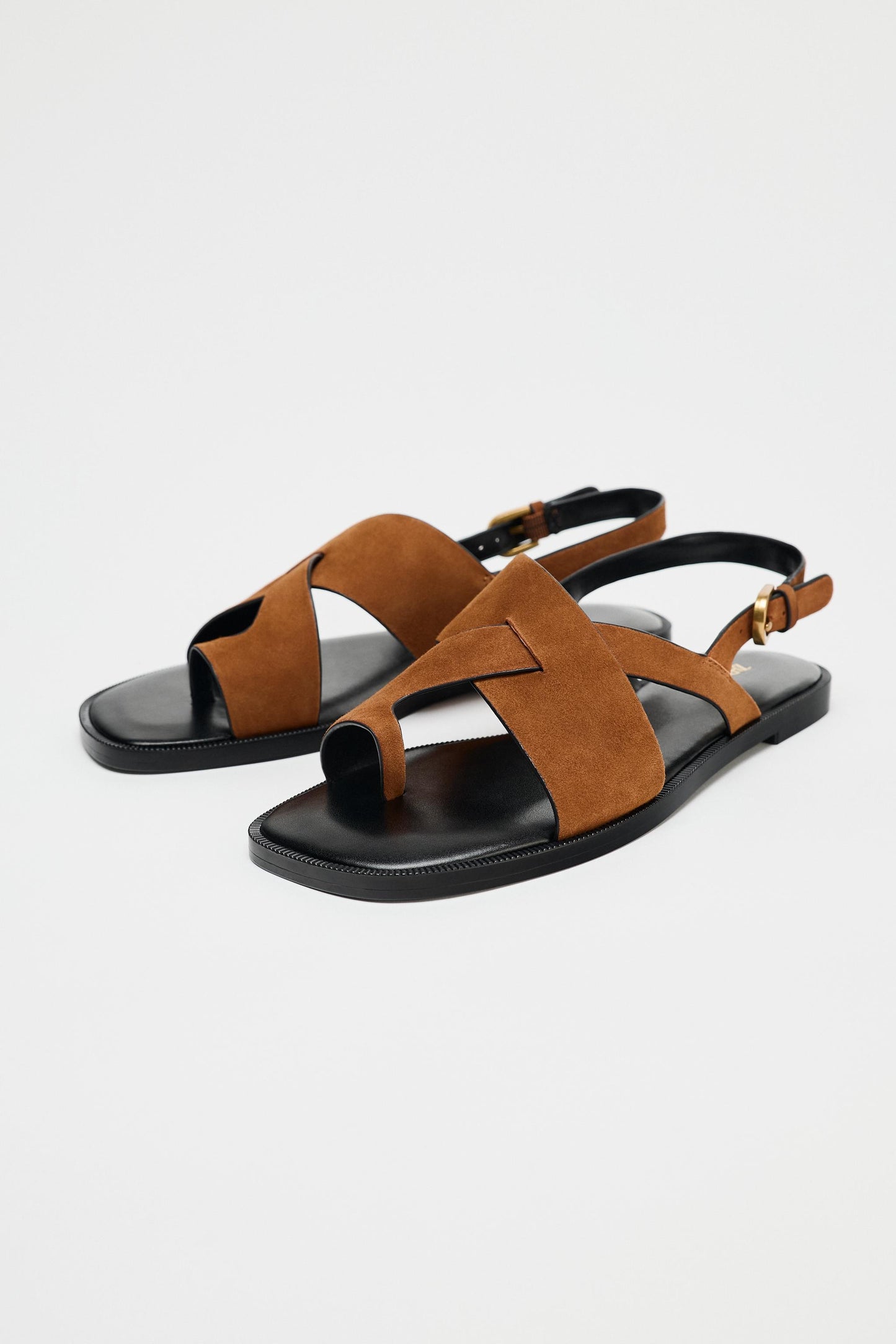 ZARA STRAPPY SANDALS- SIZE U.S 7.5 (38) LIKE NEW