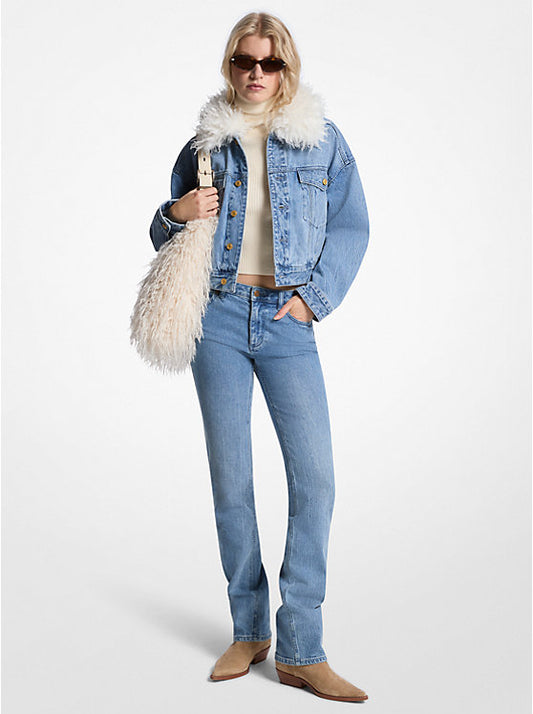MICHAEL KORS Stretch Denim Cigarette Jeans SIZE: 2 & 00 (NEW WITH TAGS)