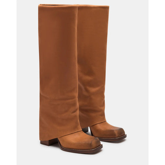 Steve Madden Aletta Boot- Tan Leather (Size: 7.5M)